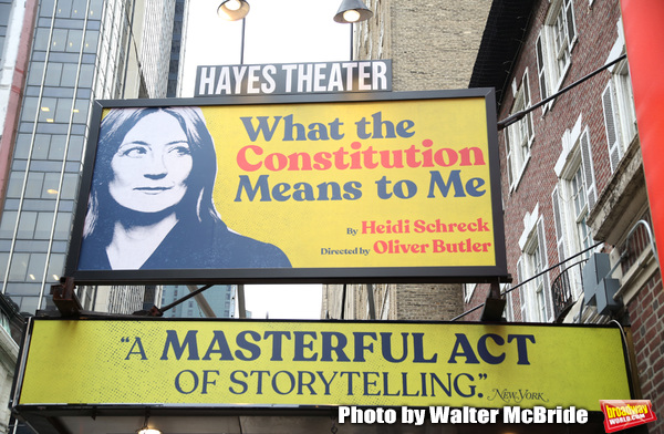 Up On the Marquee: WHAT THE CONSTITUTION MEANS TO ME Image