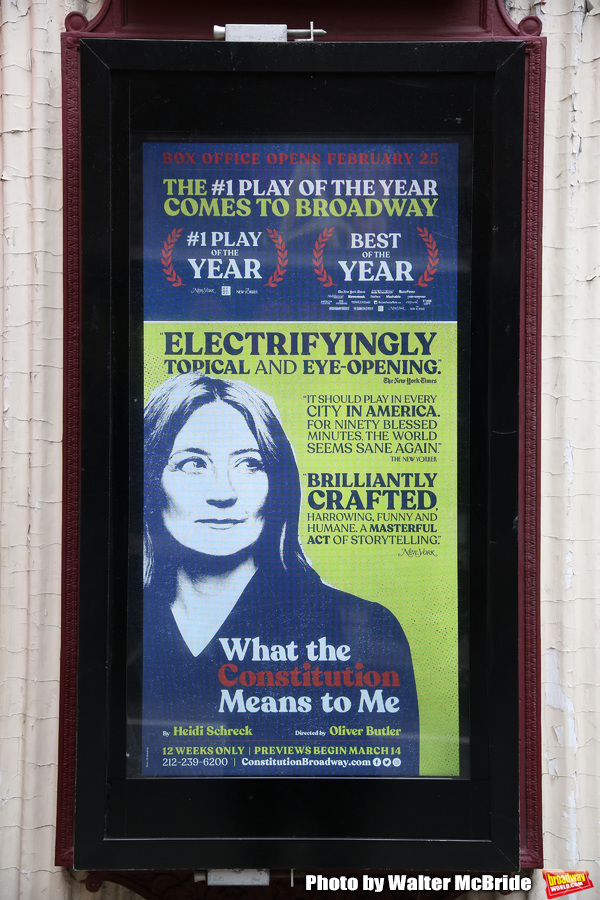 Up On the Marquee: WHAT THE CONSTITUTION MEANS TO ME Image