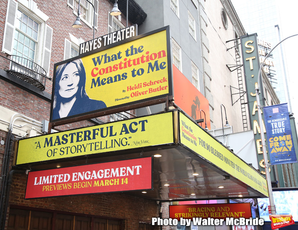 Up On the Marquee: WHAT THE CONSTITUTION MEANS TO ME Image