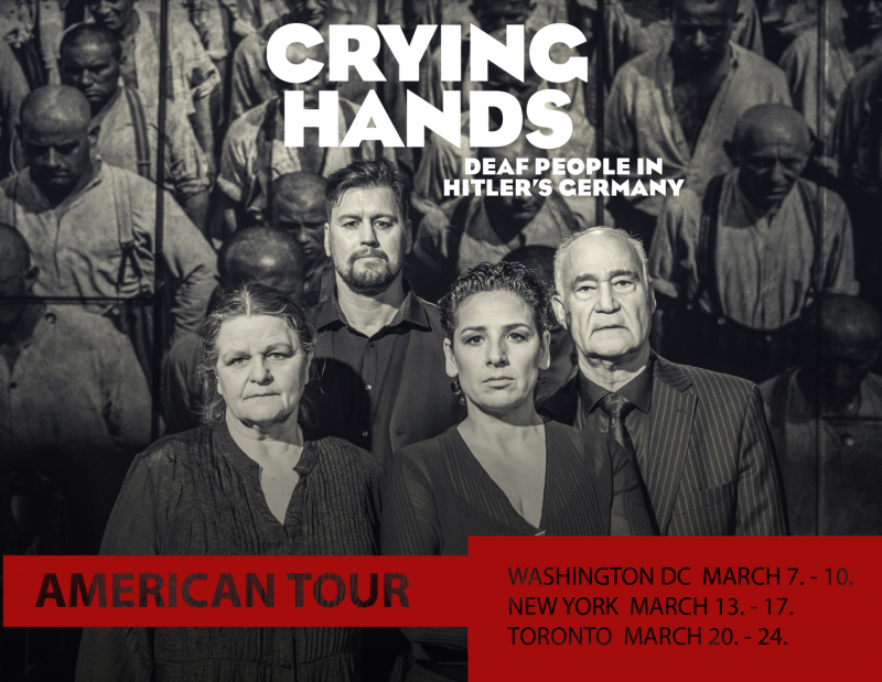 BWW Previews: Norwegian Play CRYING HANDS About The Deaf During Holocaust Will Tour US And Canada In March 