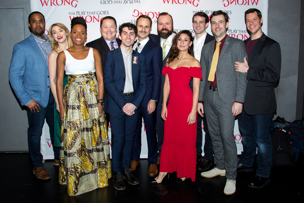 Photo Coverage: THE PLAY THAT GOES WRONG Opens Off-Broadway Image