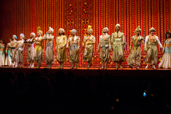 Photo Coverage: Ainsley Melham, Michael James Scott, and Mike Longo Join Cast of ALADDIN Image
