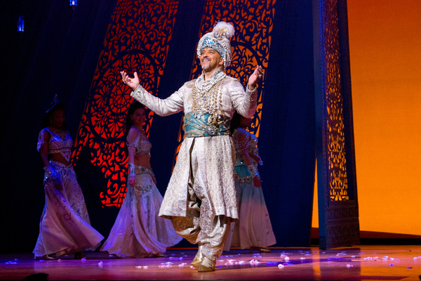 Photo Coverage: Ainsley Melham, Michael James Scott, and Mike Longo Join Cast of ALADDIN Image