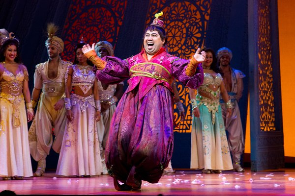 Photo Coverage: Ainsley Melham, Michael James Scott, and Mike Longo Join Cast of ALADDIN Image