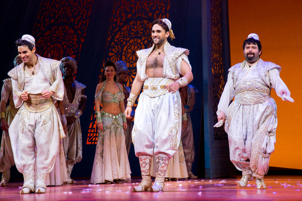 Photo Coverage: Ainsley Melham, Michael James Scott, and Mike Longo Join Cast of ALADDIN Image