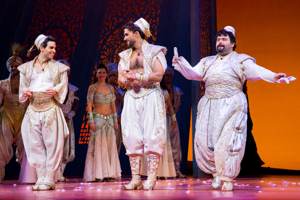 Photo Coverage: Ainsley Melham, Michael James Scott, and Mike Longo Join Cast of ALADDIN Image