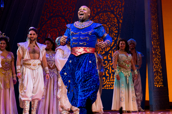 Photo Coverage: Ainsley Melham, Michael James Scott, and Mike Longo Join Cast of ALADDIN Image