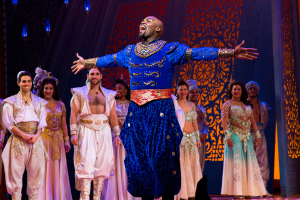 Photo Coverage: Ainsley Melham, Michael James Scott, and Mike Longo Join Cast of ALADDIN Image