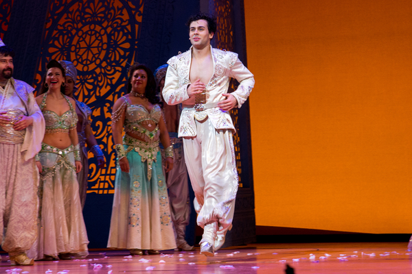 Photo Coverage: Ainsley Melham, Michael James Scott, and Mike Longo Join Cast of ALADDIN Image