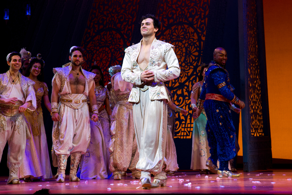 Photo Coverage: Ainsley Melham, Michael James Scott, and Mike Longo Join Cast of ALADDIN Image