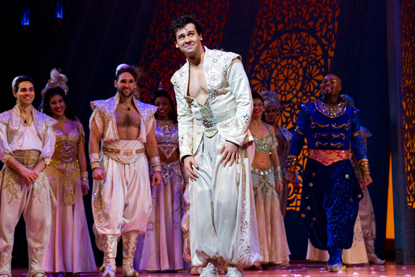 Photo Coverage: Ainsley Melham, Michael James Scott, and Mike Longo Join Cast of ALADDIN Image