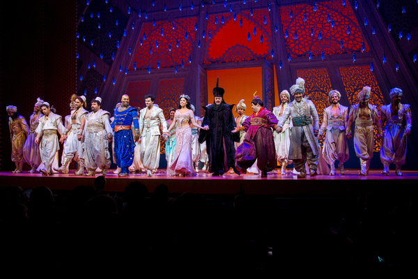 Photo Coverage: Ainsley Melham, Michael James Scott, and Mike Longo Join Cast of ALADDIN Image