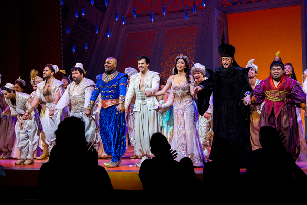 Photo Coverage: Ainsley Melham, Michael James Scott, and Mike Longo Join Cast of ALADDIN Image
