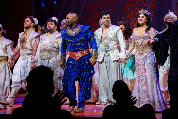 Photo Coverage: Ainsley Melham, Michael James Scott, and Mike Longo Join Cast of ALADDIN Image