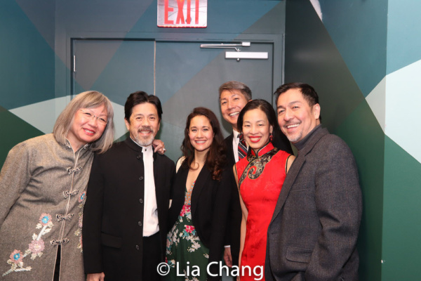June Jee, Tony Jee, Ali Ewoldt, Jason Ma, Lia Chang and Alan Ariano. Photo by Garth K Photo