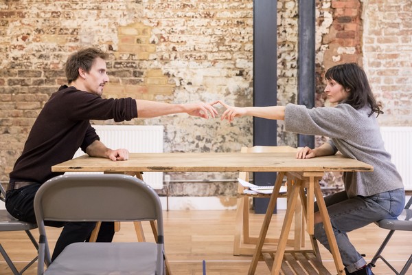 Photo Flash: Inside Rehearsal For THE RUBENSTEIN KISS at Southwark Playhouse Image