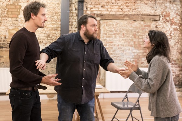 Photo Flash: Inside Rehearsal For THE RUBENSTEIN KISS at Southwark Playhouse Image