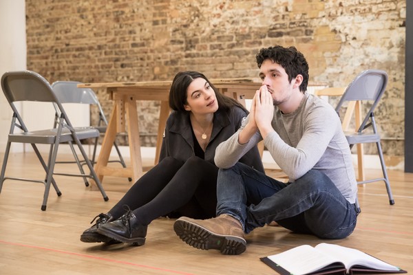 Photo Flash: Inside Rehearsal For THE RUBENSTEIN KISS at Southwark Playhouse Image