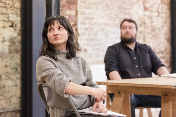 Photo Flash: Inside Rehearsal For THE RUBENSTEIN KISS at Southwark Playhouse Image