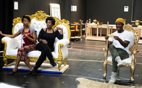 Photo Flash: In Rehearsal with The Public's AIN'T NO MO' Image