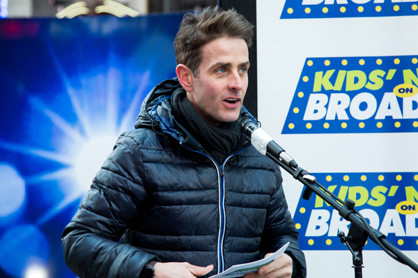 Photo Coverage: Joey McIntyre, Caitlin Kinnunen & Isabelle McCalla Help Kick Off Kids Night on Broadway in Times Square! Image