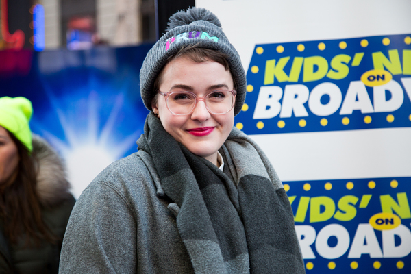 Photo Coverage: Joey McIntyre, Caitlin Kinnunen & Isabelle McCalla Help Kick Off Kids Night on Broadway in Times Square! Image