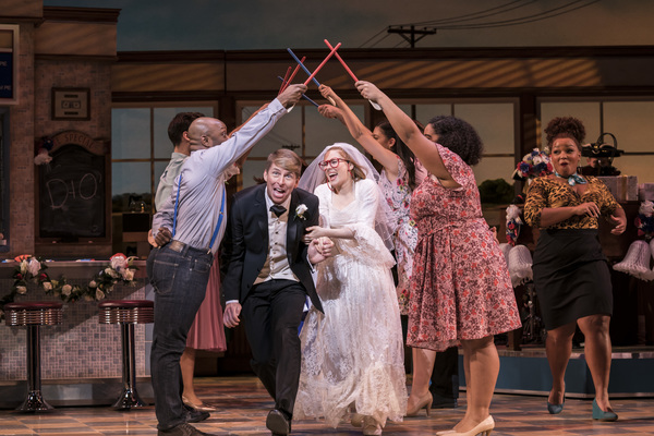Photo Flash: WAITRESS Is Opening Up in London! Get a First Look at Katharine McPhee and the Cast! Image