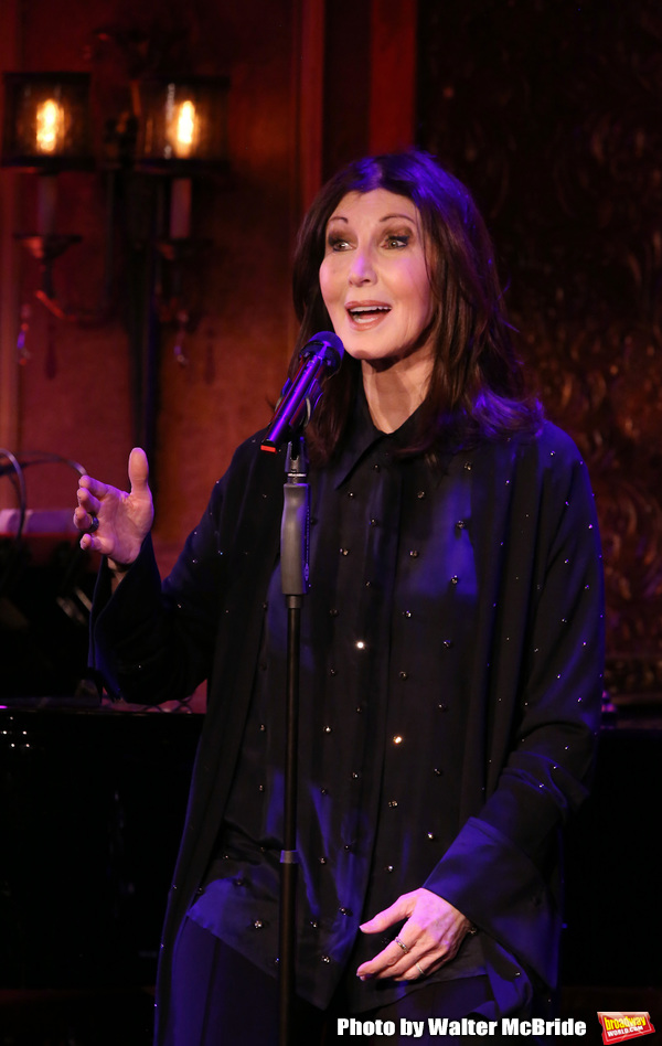  Joanna Gleason performing a press preview of  