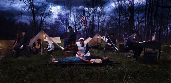 Photo Flash: First Look at Taylor Hicks, Rachel Potter, and the Cast of Serenbe's SHENANDOAH 