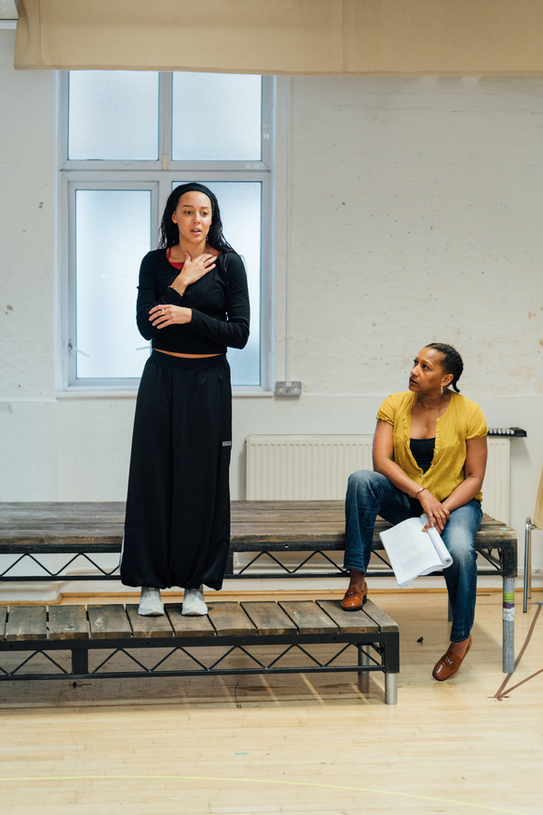 Photo Flash: In Rehearsal with EMILIA at the Vaudeville Theatre Image