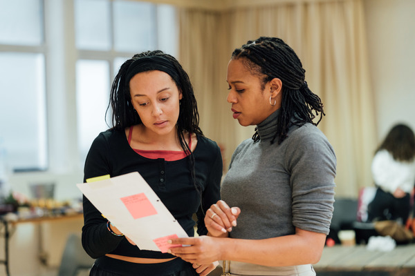 Photo Flash: In Rehearsal with EMILIA at the Vaudeville Theatre Image