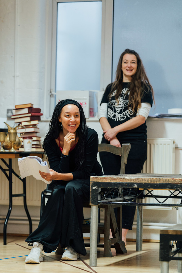 Photo Flash: In Rehearsal with EMILIA at the Vaudeville Theatre Image