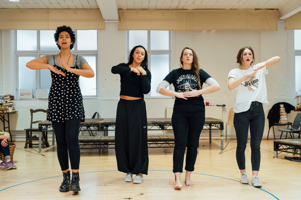 Photo Flash: In Rehearsal with EMILIA at the Vaudeville Theatre Image