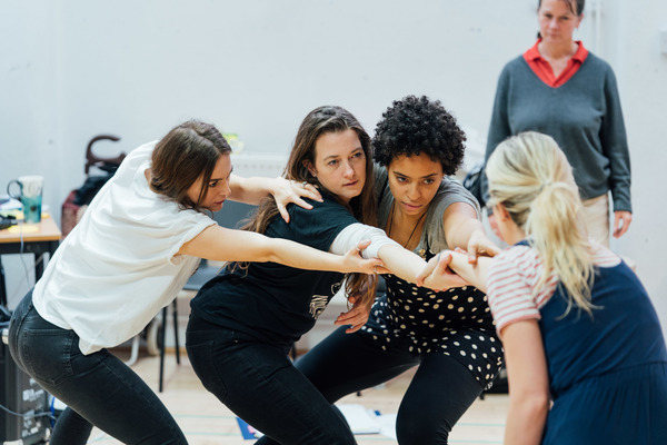 Photo Flash: In Rehearsal with EMILIA at the Vaudeville Theatre Image