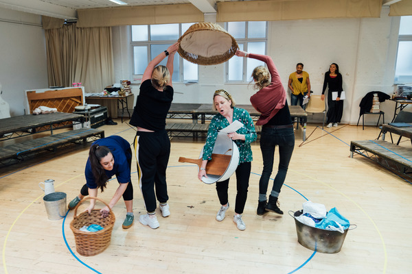Photo Flash: In Rehearsal with EMILIA at the Vaudeville Theatre Image