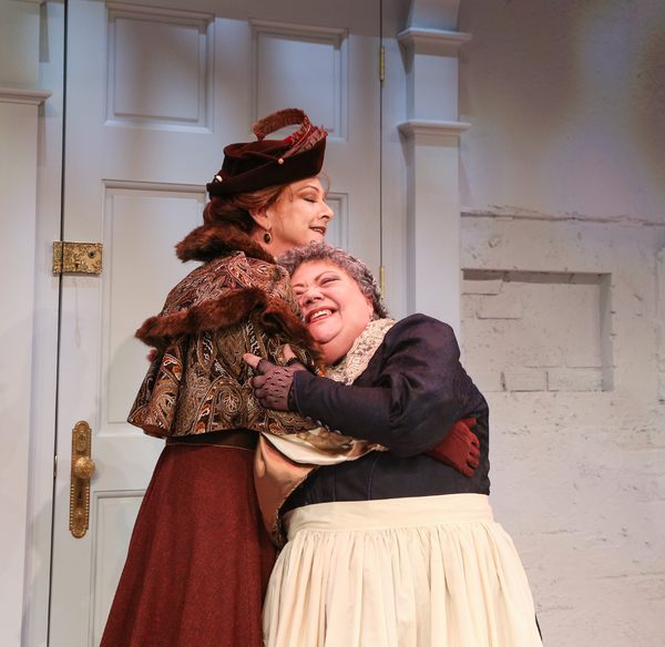 Carol Halstead as Noraand Mary Stout as Anne Marie Photo