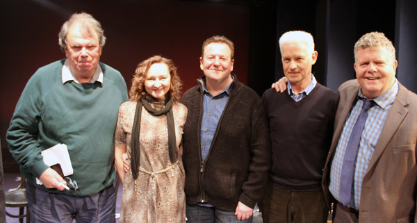 Members from the London John Barry Foundation, Pete Greenhill, 
Julie Down, Alan More Photo