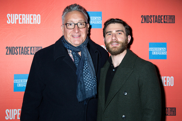 Photo Coverage: Kate Baldwin, Bryce Pinkham & More Celebrate Opening Night of SUPERHERO Image