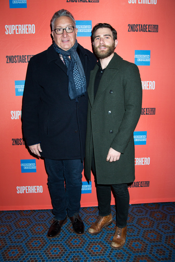 Photo Coverage: Kate Baldwin, Bryce Pinkham & More Celebrate Opening Night of SUPERHERO Image