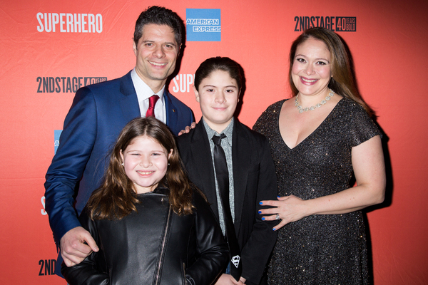 Photo Coverage: Kate Baldwin, Bryce Pinkham & More Celebrate Opening Night of SUPERHERO Image