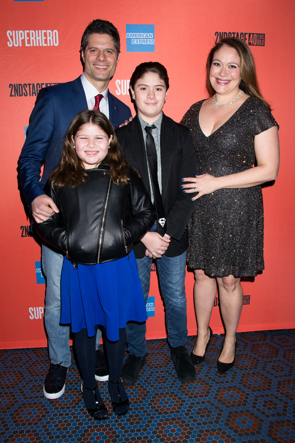 Photo Coverage: Kate Baldwin, Bryce Pinkham & More Celebrate Opening Night of SUPERHERO Image