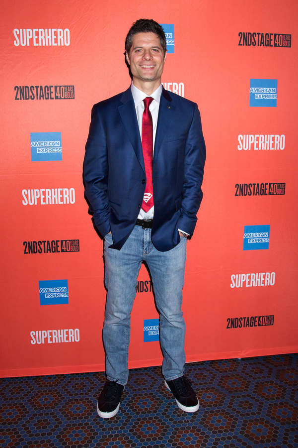 Photo Coverage: Kate Baldwin, Bryce Pinkham & More Celebrate Opening Night of SUPERHERO Image