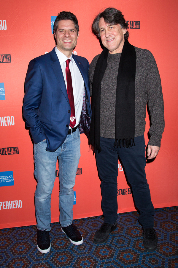 Photo Coverage: Kate Baldwin, Bryce Pinkham & More Celebrate Opening Night of SUPERHERO Image
