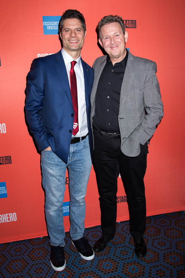 Photo Coverage: Kate Baldwin, Bryce Pinkham & More Celebrate Opening Night of SUPERHERO Image