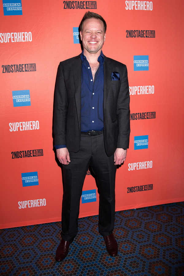 Photo Coverage: Kate Baldwin, Bryce Pinkham & More Celebrate Opening Night of SUPERHERO Image