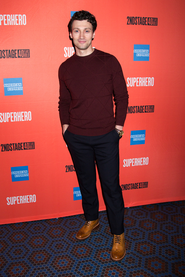 Photo Coverage: Kate Baldwin, Bryce Pinkham & More Celebrate Opening Night of SUPERHERO Image