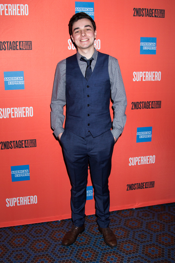 Photo Coverage: Kate Baldwin, Bryce Pinkham & More Celebrate Opening Night of SUPERHERO Image