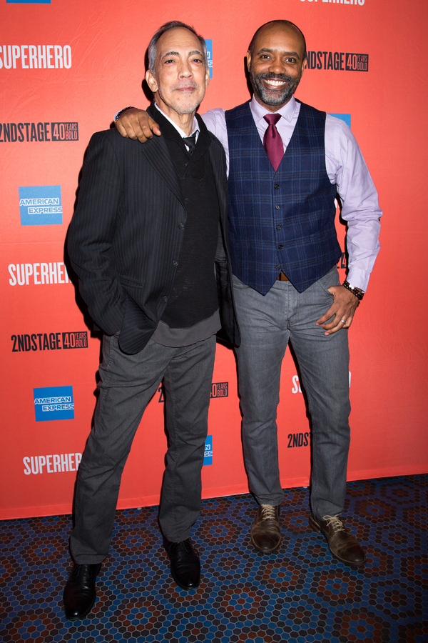 Photo Coverage: Kate Baldwin, Bryce Pinkham & More Celebrate Opening Night of SUPERHERO Image