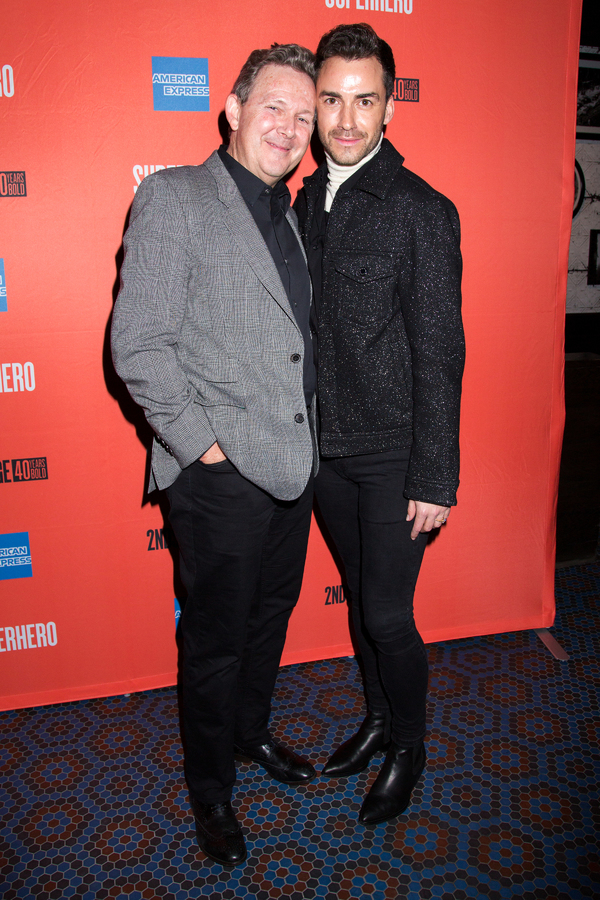 Photo Coverage: Kate Baldwin, Bryce Pinkham & More Celebrate Opening Night of SUPERHERO Image
