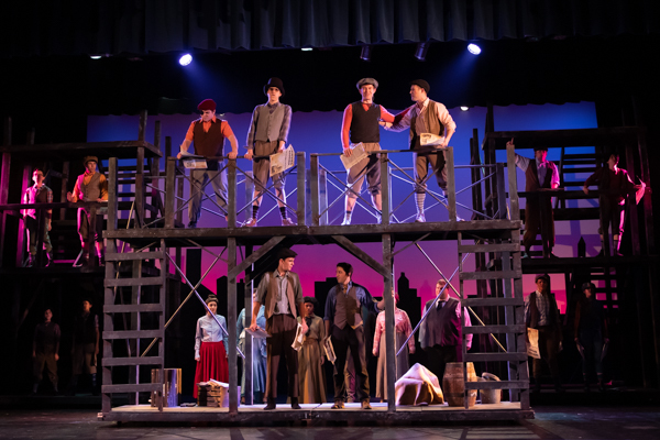 Photo Coverage: Extra Extra! NEWSIES Come to the Gallery Players Image